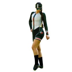 Macaquinho Manga Longa Horse Power Ciclismo Elite- Feminino - F139 HP